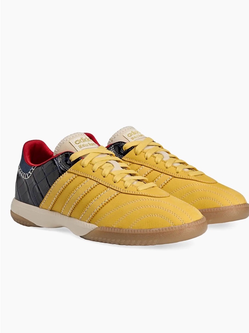 Wales Bonner x adidas Samba Millennium 'Fade Gold’ adidas collaboration